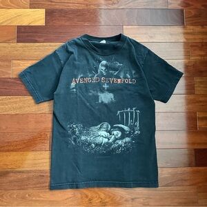 Avenged Sevenfold Black Graphic Band Tee